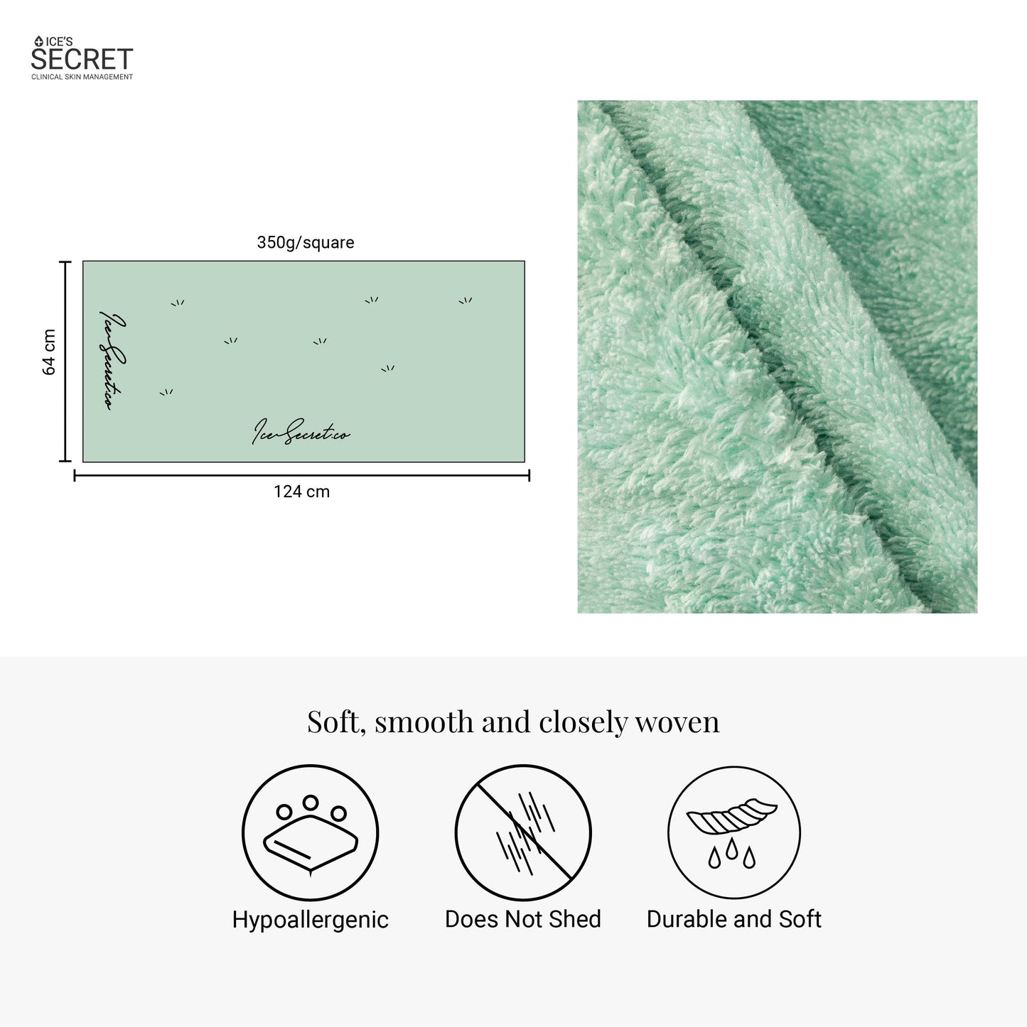 Hypoallergenic Soft Bath Towel